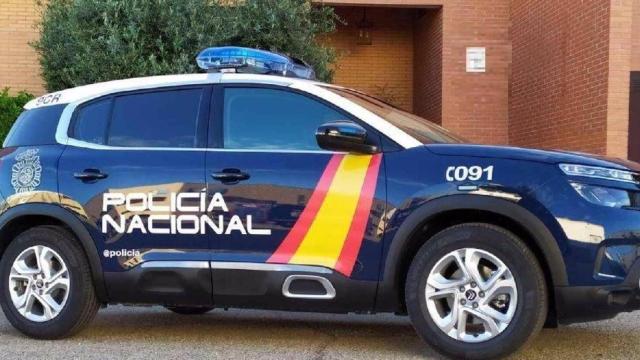 Un vehículo de la Policía Nacional.