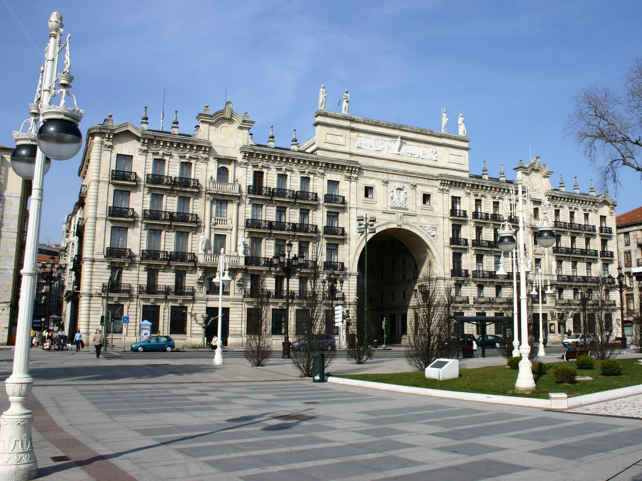 Sede social del Banco Santander. https://es.wikipedia.org