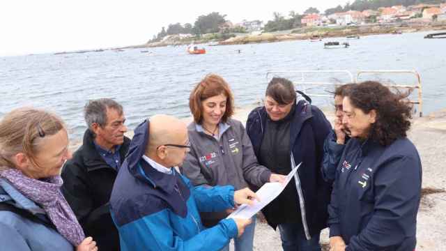 La conselleira de Medio Ambiente, Ángeles Vázquez, presenta el plan de gestión de Aroso.