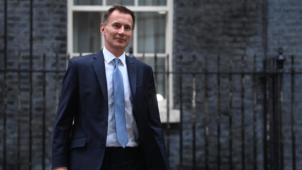 Jeremy Hunt el pasado 14 de octubre