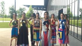 Jornada de grabaciones de los fashion films de la XXIV Pasarela de la Moda de Castilla y León