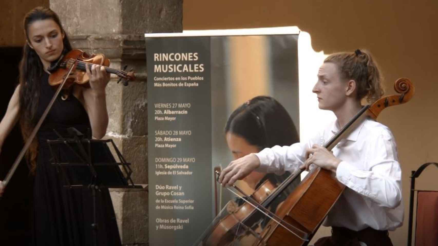 Ciclo Rincones Musicales en Albarracín (Teruel), dúo Ravel.