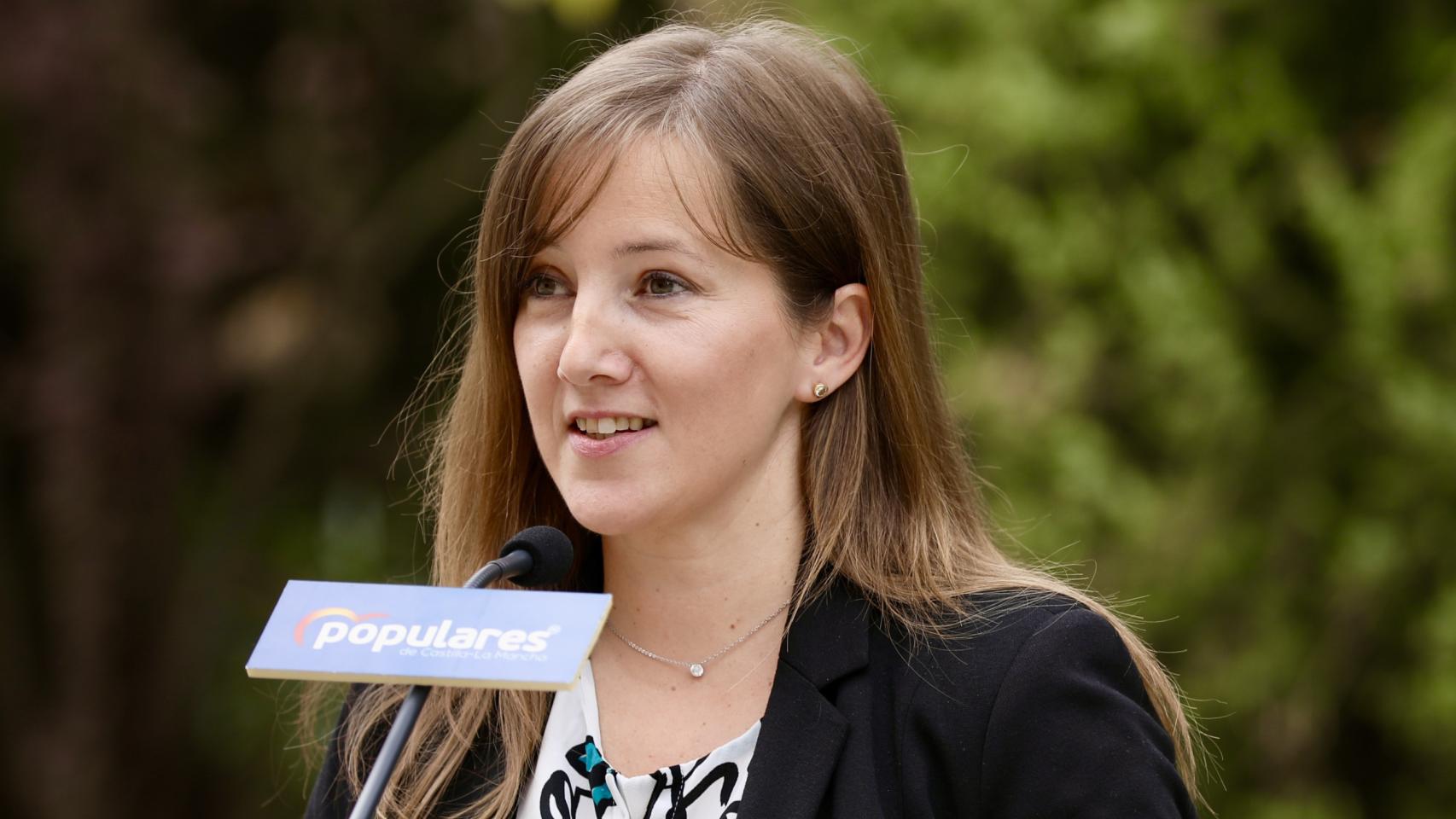 Tania Andicoberry, diputada del PP en las Cortes de Castilla-La Mancha. Imagen de archivo.