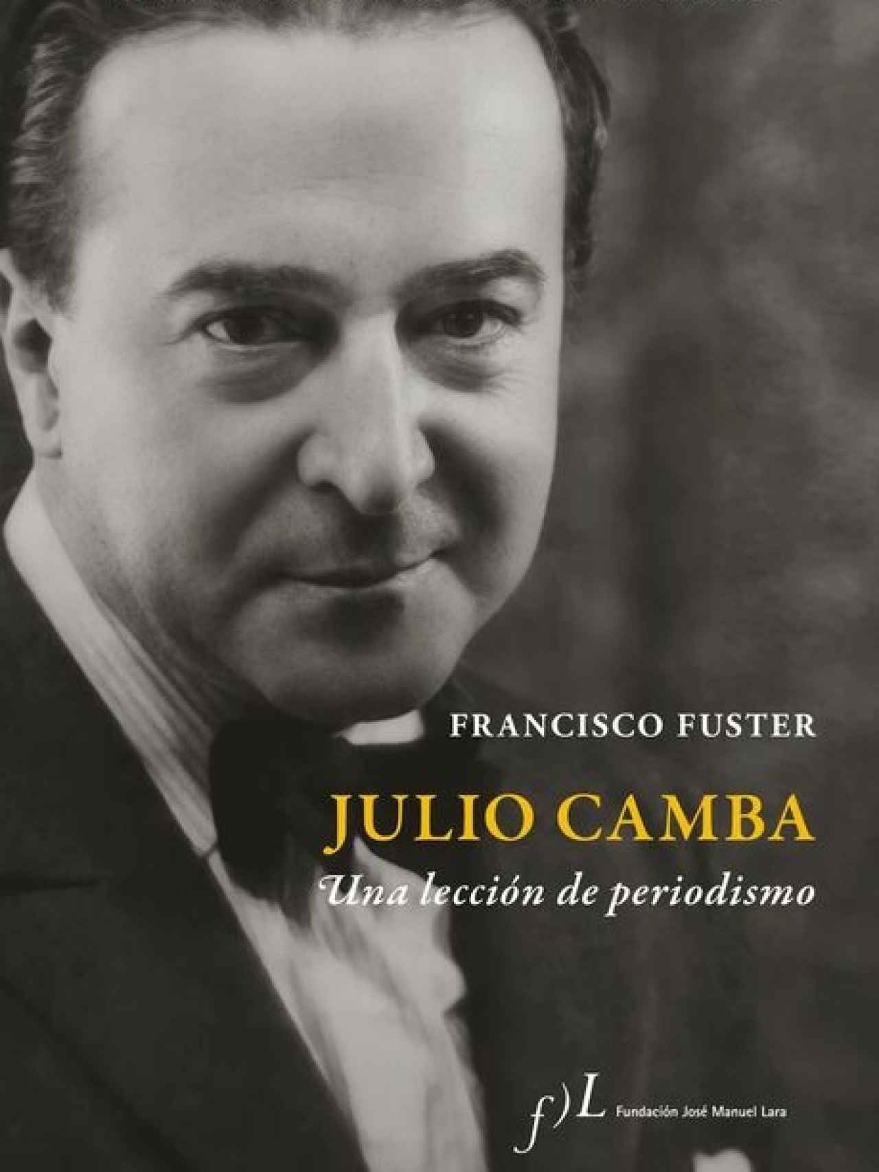 Cubierta del libro 'Julio Camba, una lección de periodismo'.