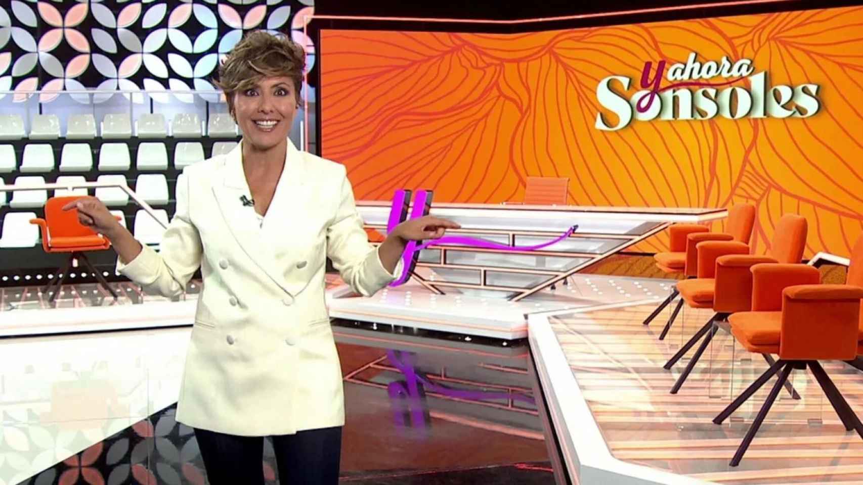 La presentadora Sonsoles Ónega en una imagen promocional de 'Y ahora Sonsoles'.