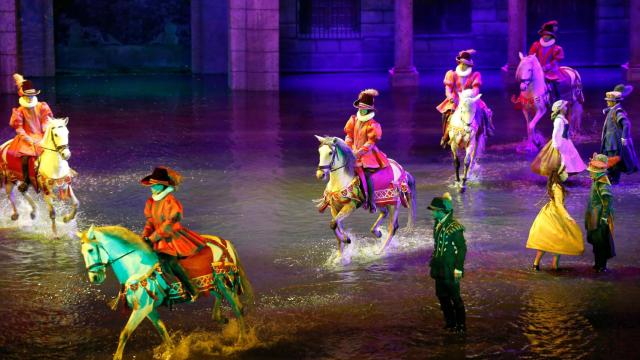 Uno de los espectáculos de Puy du Fou España.