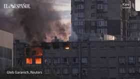 Nuevo bombardeo sobre Kiev las tropas rusas atacan la capital con drones kamikaze