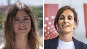 Bea Fanjul y Mónica García en un fotomontaje.