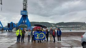Equipo humano del proyecto en Ferrol
