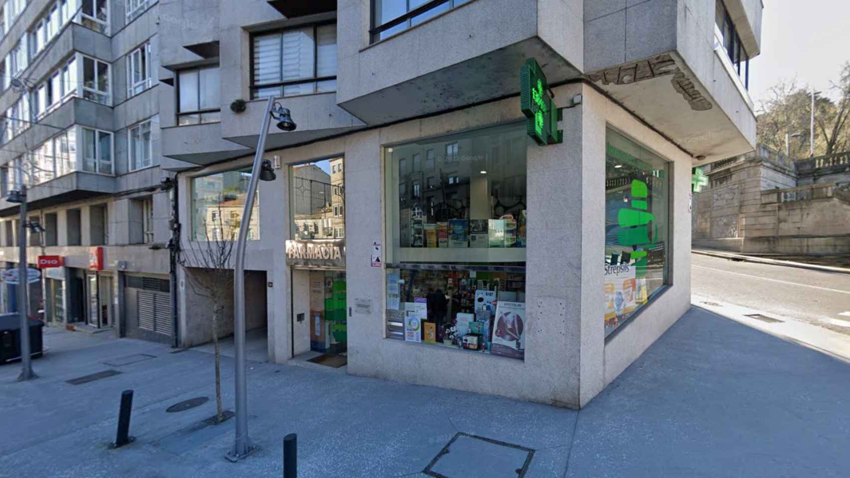 Farmacia de Ronda Don Bosco, en Vigo.