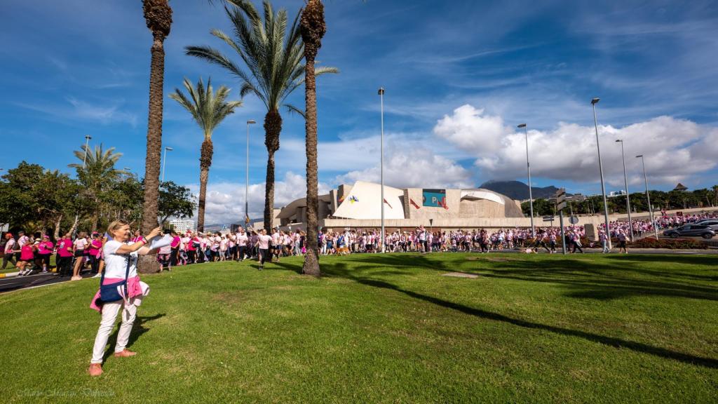 Brigitte en uno de los multitudinarios eventos de la Fundación.