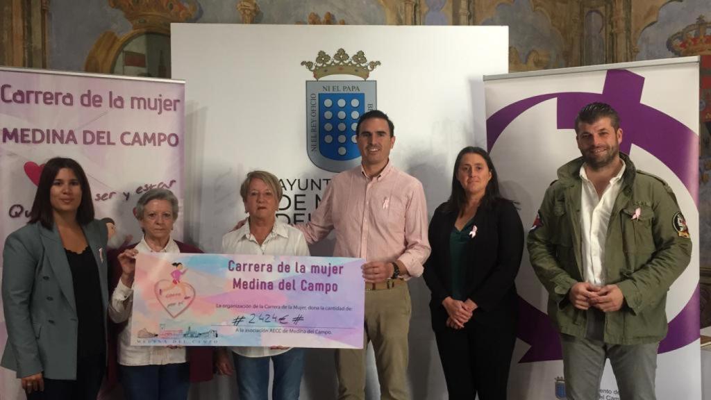 Medina del Campo se vuelca en la lucha contra el cáncer de mama