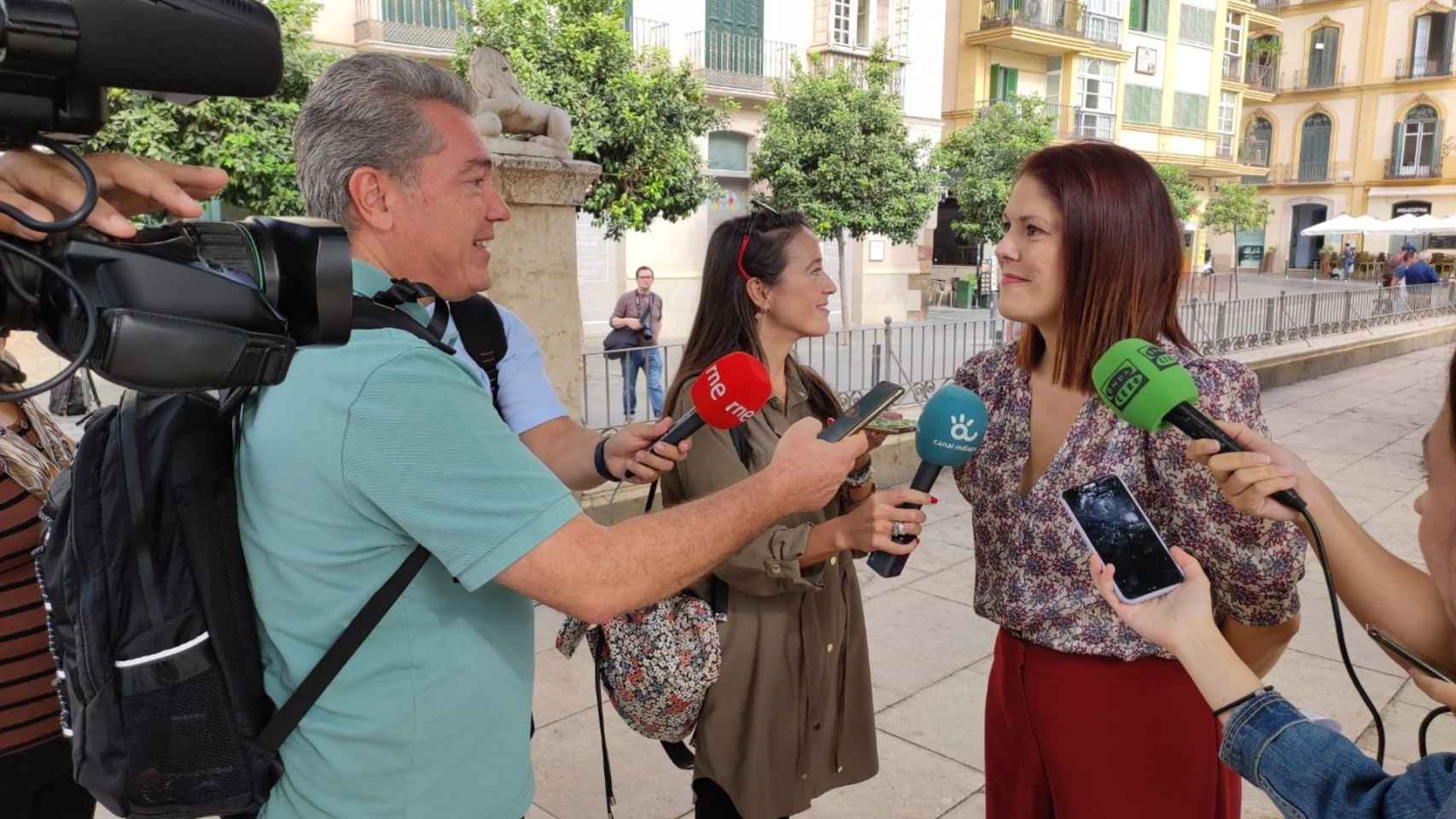 La portavoz de Cs en el Ayuntamiento de Málaga, Noelia Losada.