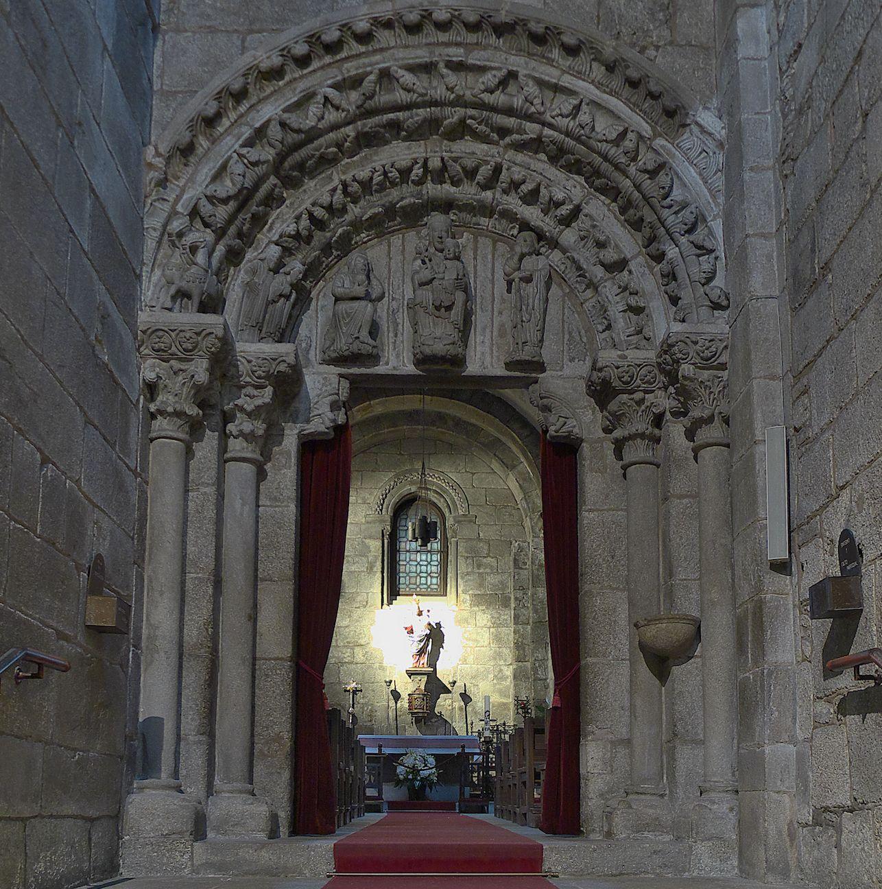 Santa María de la Corticela. Fuente: Google.