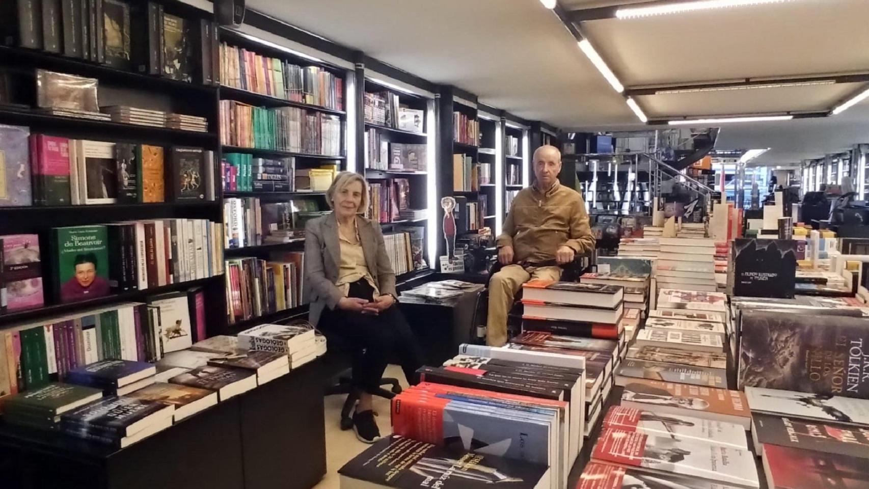 Consuelo López y Manuel Couceiro, fundadores de Couceiro Librerías.