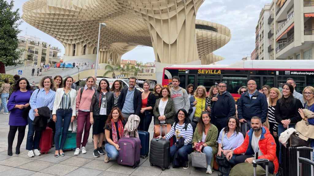 Asistentes al workshop en Sevilla.