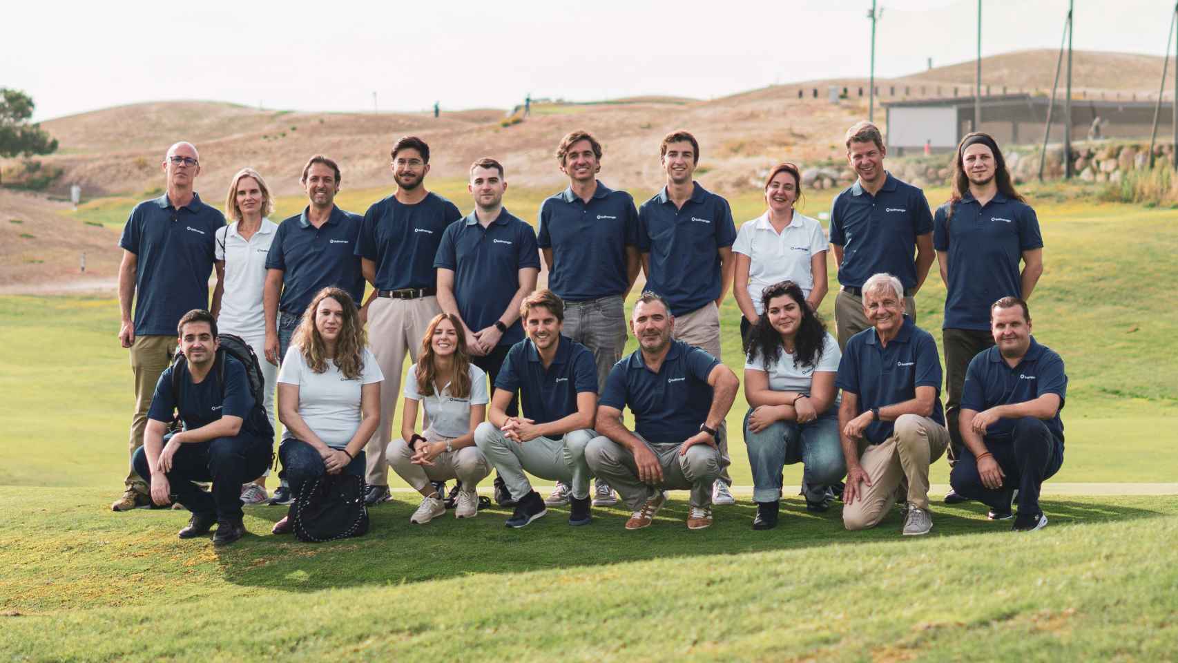 Equipo humano que conforma la startup española Golfmanager.