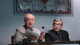 Luis Argüello en la comparecencia del Arzobispado por el Domund