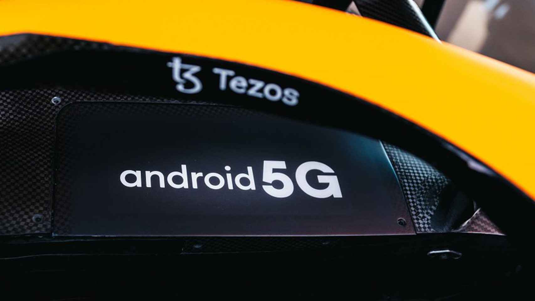 El McLaren llevará pantallas con los logotipos de Android