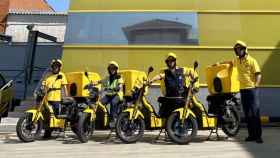 Así son las cinco motos ciberseguras de Correos que acaban de llegar a Toledo