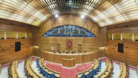 Llega a Ferrol la exposición conmemorativa del 40 aniversario del Parlamento de Galicia