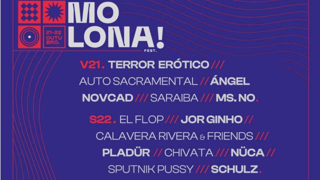 Cartel del Galicia Molona Fest