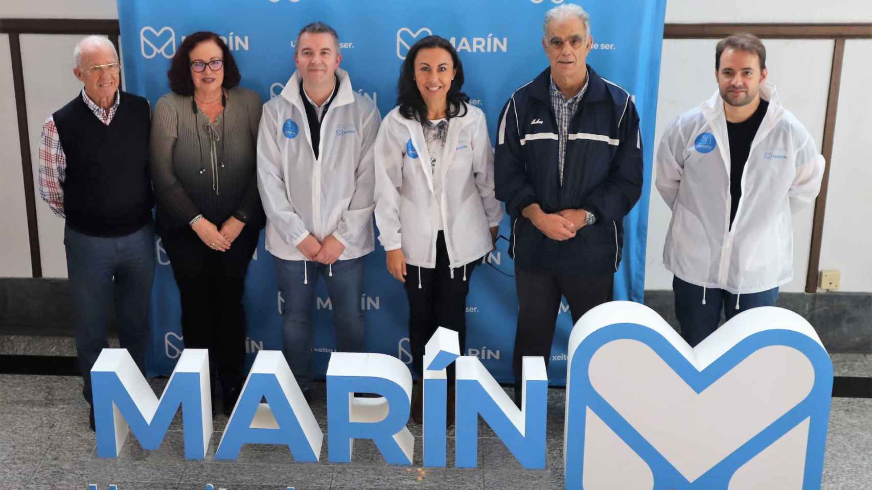 Presentación de la Copa Galicia de Bateles-Semana Abanca Trofeo Villa de Marín.