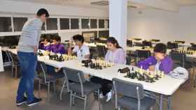 Clases de ajedrez en el CAP de Valladolid