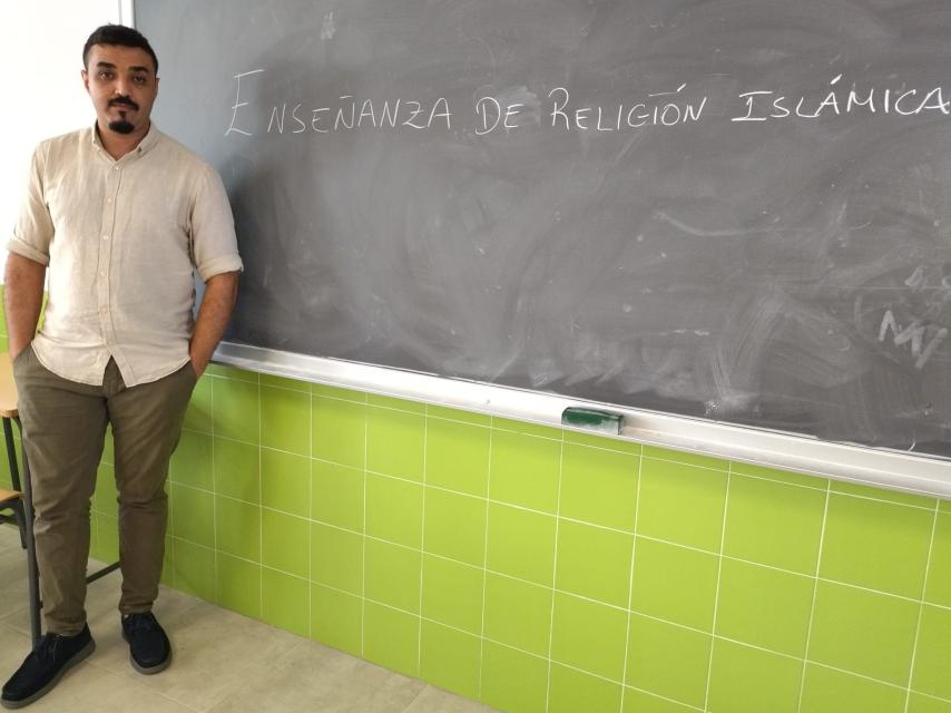 Mohammed Khadim, profesor de Enseñanza Religiosa Islámica en el IES Sabina Mora de Roldán.