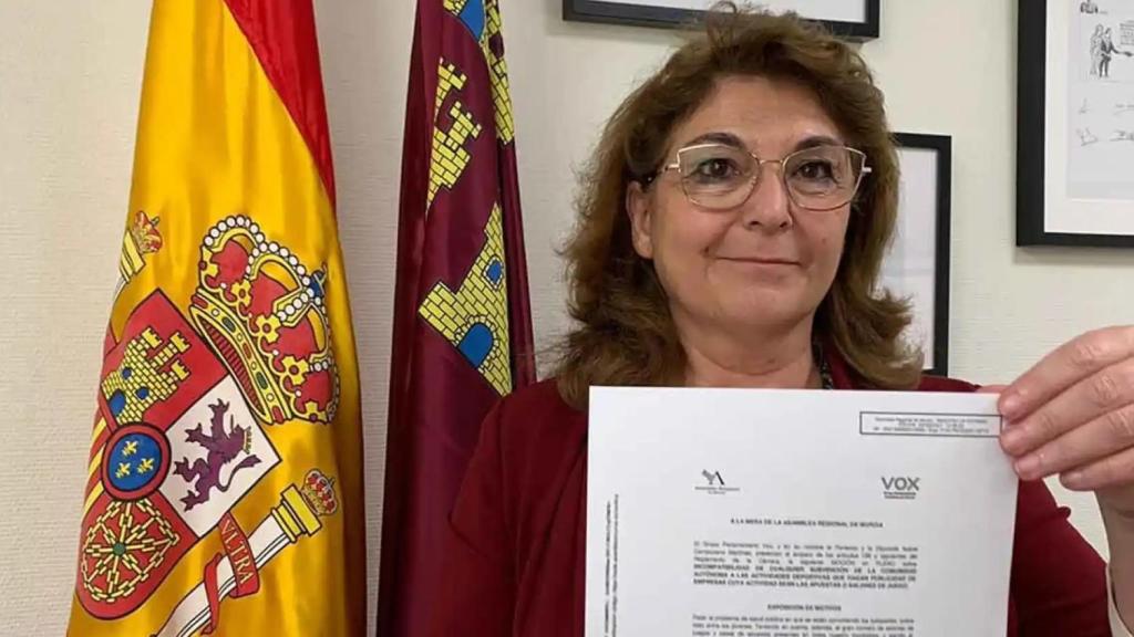 La consejera de Educación en Murcia, Mabel Campuzano (Vox).