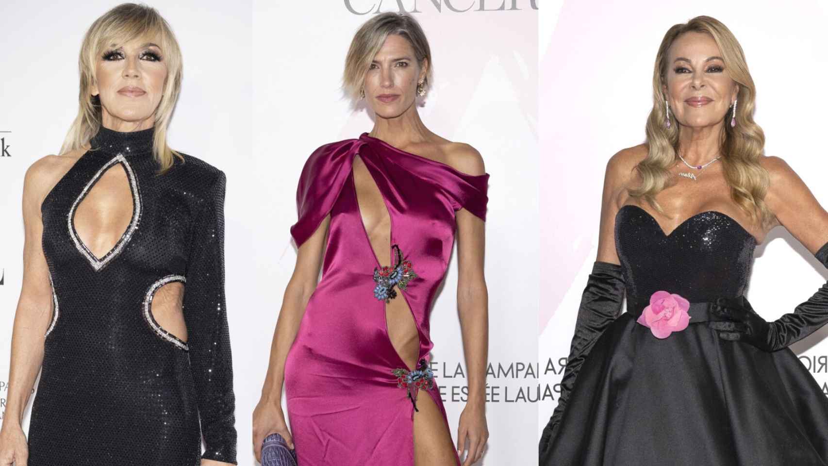 Del atrevido vestido de Laura Sánchez al 'lookazo' Hollywood de Ana Obregón: los estilismos en la gran gala contra el cáncer