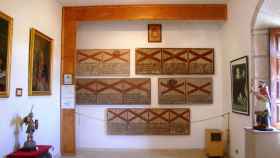 Sambenitos en el Museo Diocesano de Tui.