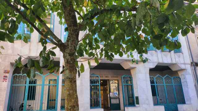 Biblioteca Antonio Odriozola, en Pontevedra.