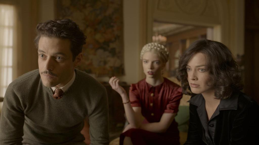 Rami Malek, Anya Taylor-Joy y Margot Robbie en 'Ámsterdam'