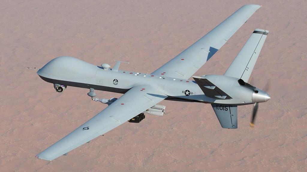 MQ-9_Reaper en pleno vuelo