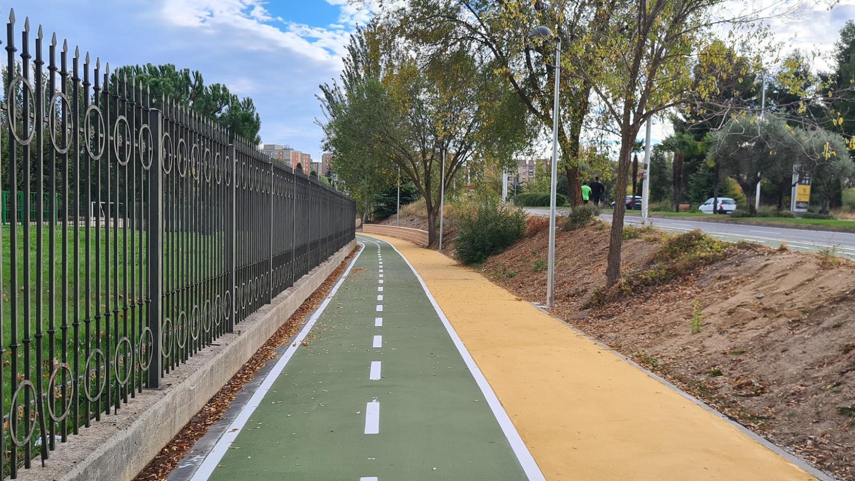 Nuevo tramo de carril bici