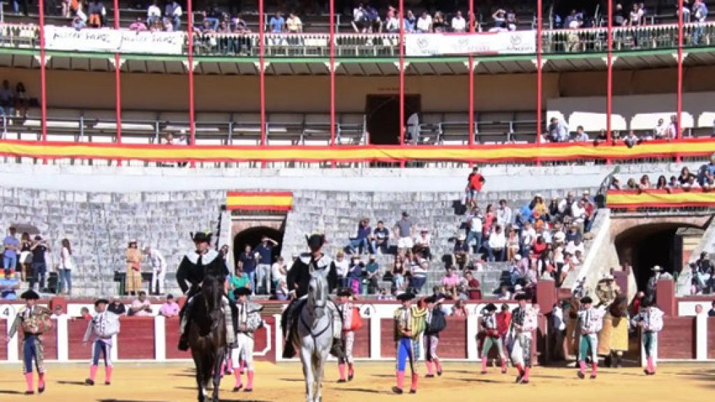 Paseíllo en una de las tardes de la pasada feria taurina de Valladolid