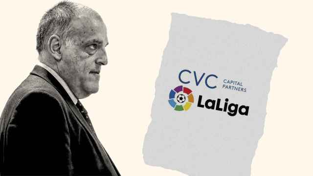 Javier Tebas, presidente de LaLiga e impulsor del acuerdo con CVC Capital Partners