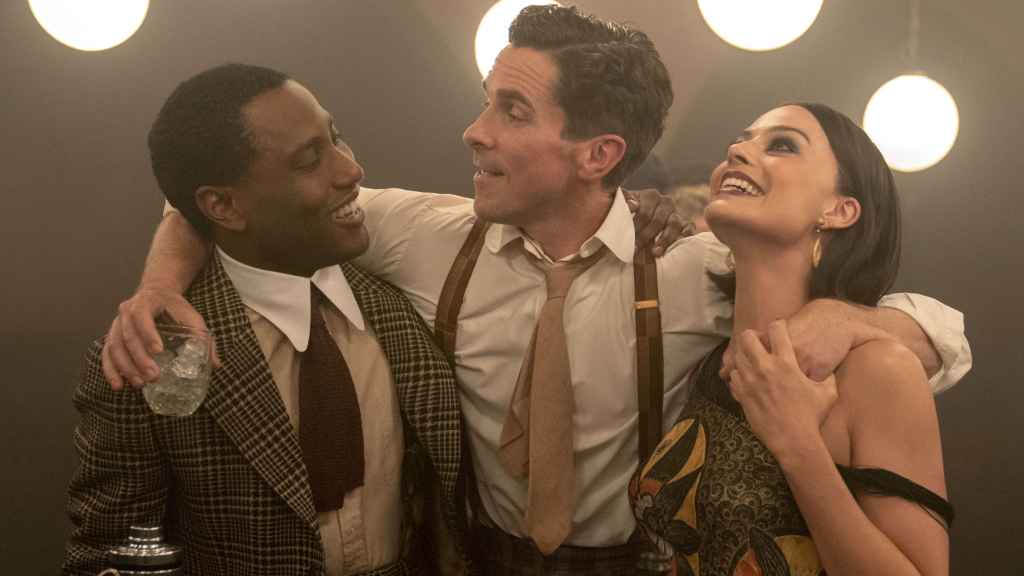 John David Washington, Christian Bale y Margot Robbie, en 'Ámsterdam'