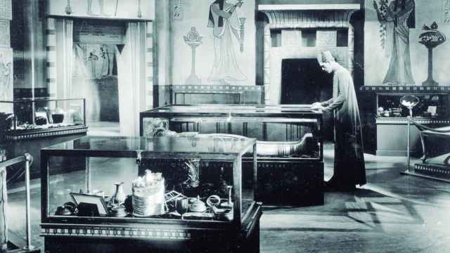 Boris Karloff en el papel de Imhotep, que aún es la mejor momia del cine