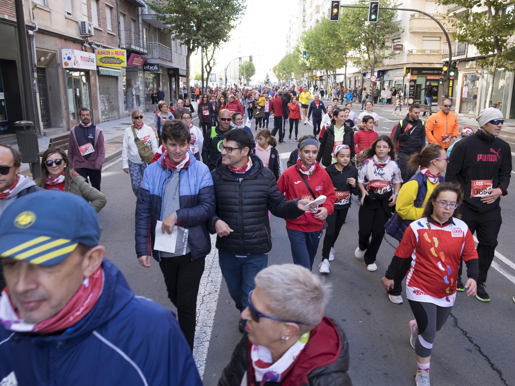 Carrera popular por la inclusión social, este domingo en las calles de Salamanca.
