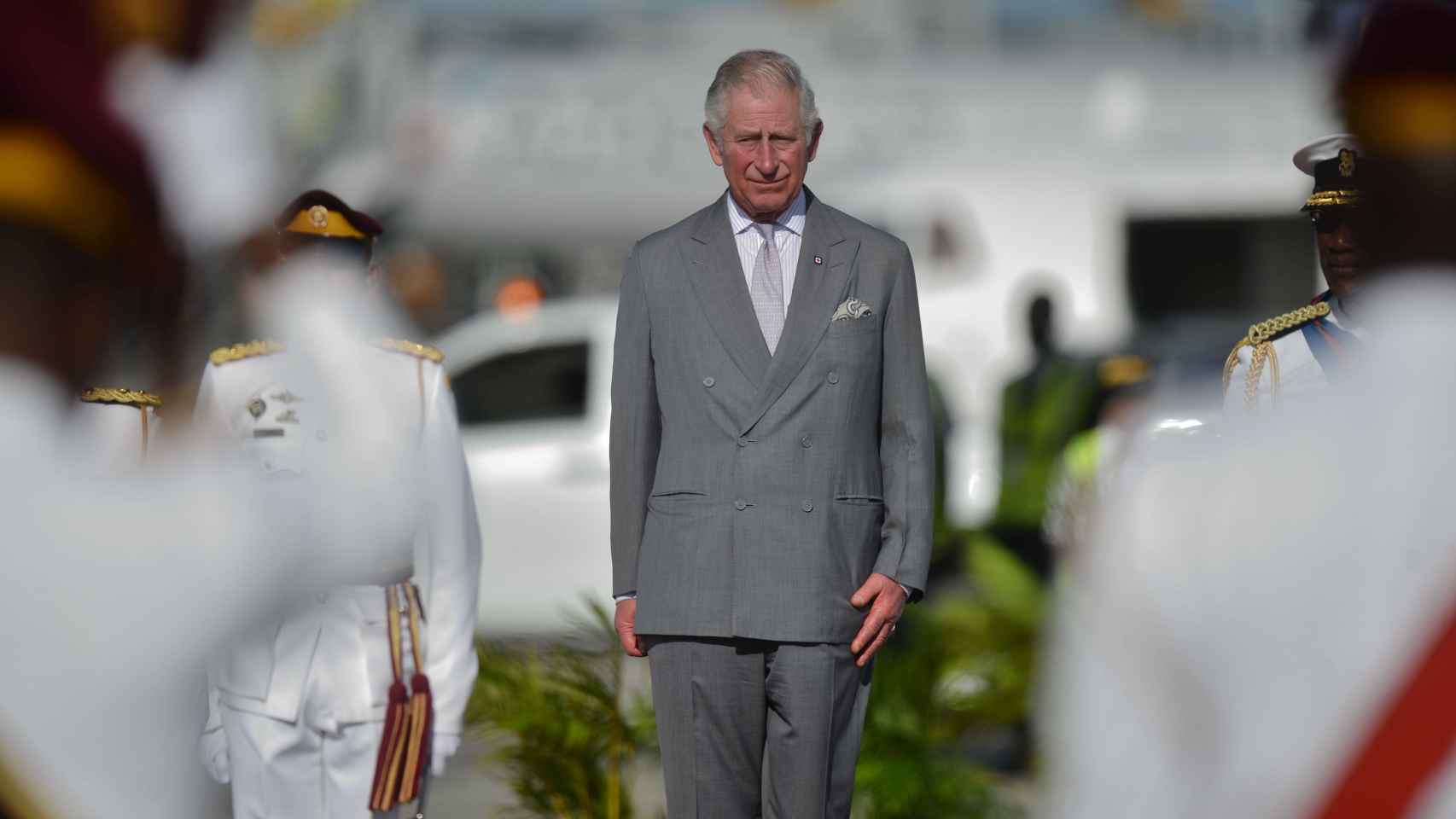 Carlos III en un viaje al Caribe en 2017.