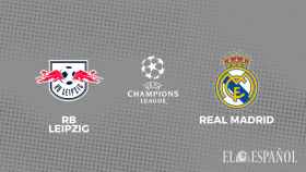Cartel del RB Leipzig - Real Madrid de la Champions League 2022/2023