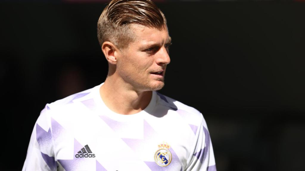 Toni Kroos, con el Real Madrid en la temporada 2022/2023