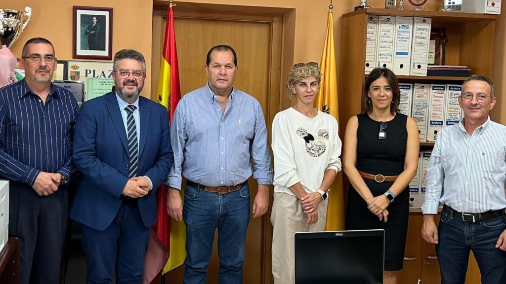 Juan Antonio Moreno en Magán (Toledo). Foto: PP Toledo.