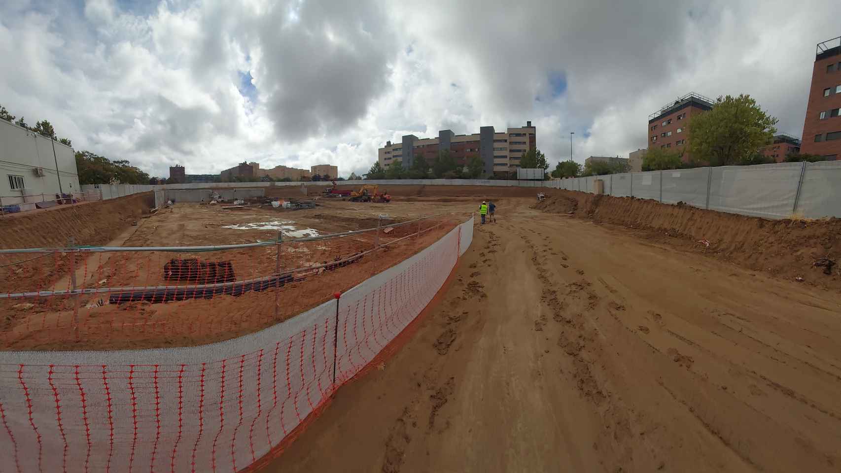 Terrenos donde Culmia levantará vivienda asequible en Alcorcón.