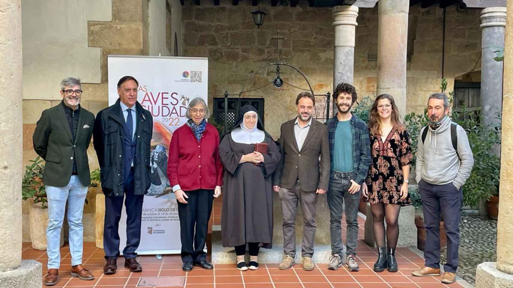 Presentación de Las Llaves de la Ciudad de Salamanca en la Casa de Santa Teresa