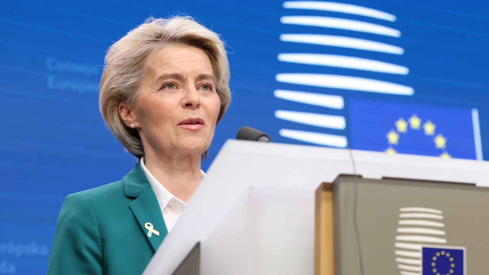 Ursula von der Leyen, presidenta de la Comisión Europa.