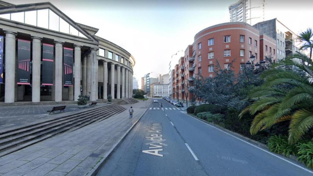 Avenida de Arteixo en A Coruña.