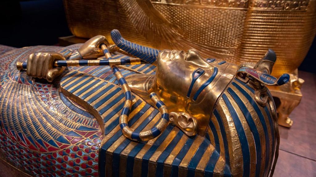 Sarcófago de Tutankamón.